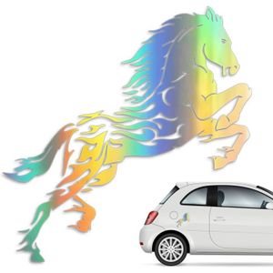 découvrez notre sticker cheval voiture personnalisée, parfait pour embellir votre véhicule avec style et originalité. personnalisez votre auto facilement avec un motif unique de cheval.