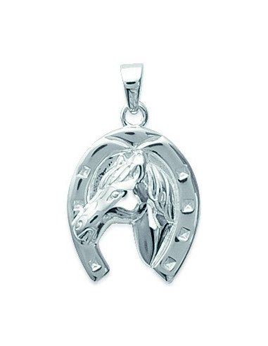 découvrez notre pendentif en argent en forme de cheval, un bijou élégant et raffiné pour les amateurs d'équitation et de design unique.